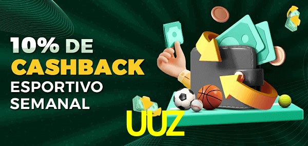 10% de bônus de cashback na UUZ